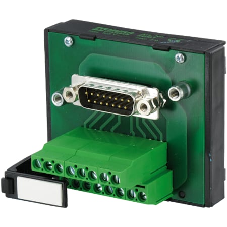 Murrelektronik SV-SUB D 9ST.-KL FOR SIGNAL TRANSFER, 125 VAC/DC / 2 A, mounting rail / screw-type terminal 54030